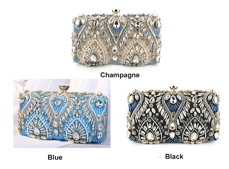 Clutch Handbag Luxury Diamond Rhinestone Clutch Bags