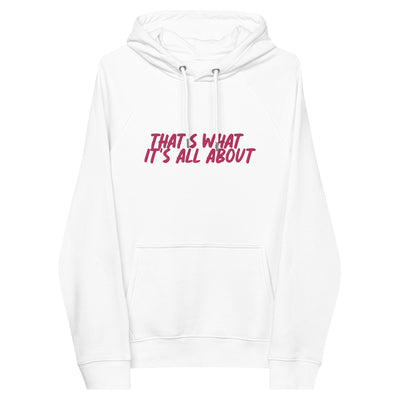 Unisex eco raglan hoodie